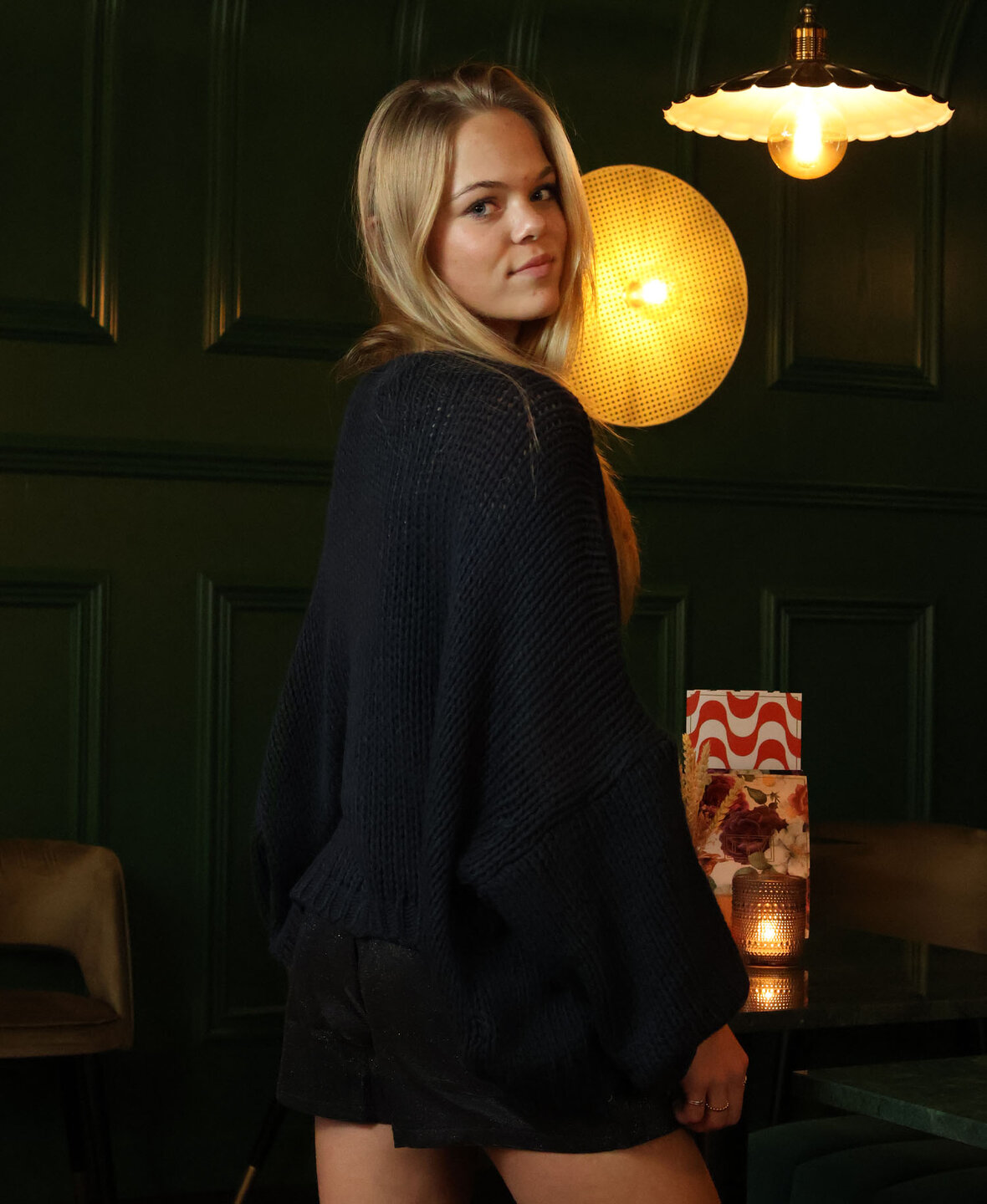 Comfy Cardigan Navy Blue