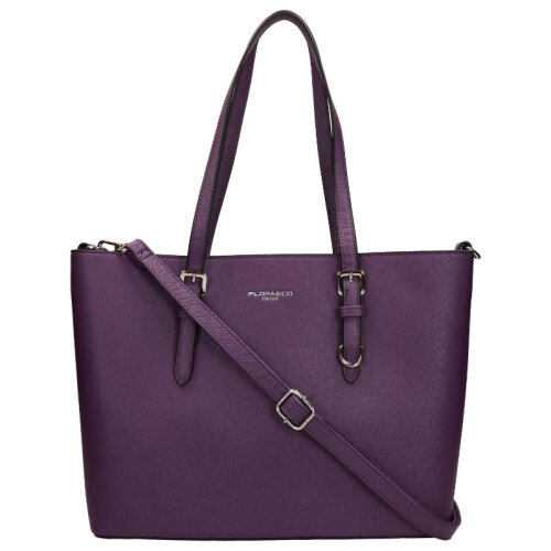 Flora and Co Saffiano Bag Violet