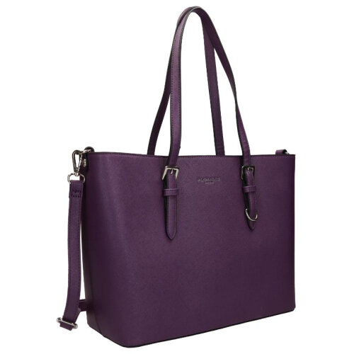 Flora and Co Saffiano Bag Violet