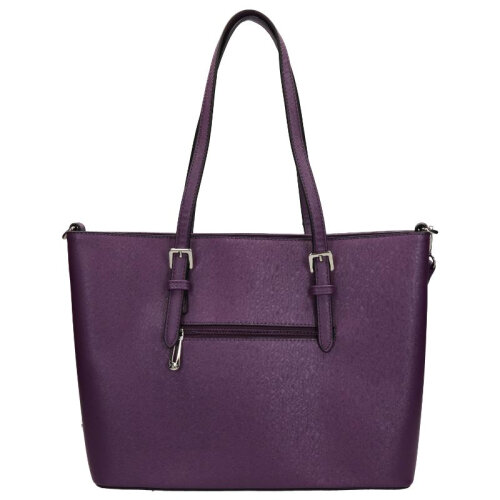 Flora and Co Saffiano Bag Violet