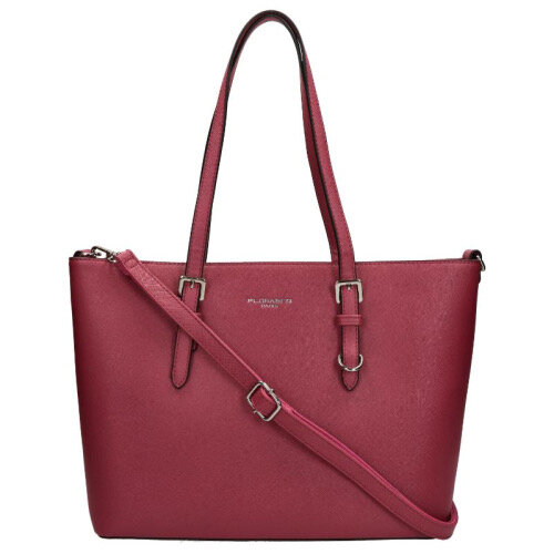 Flora and Co Saffiano Bag Bordeaux