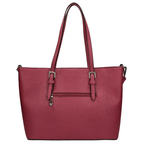 Flora and Co Saffiano Bag Bordeaux