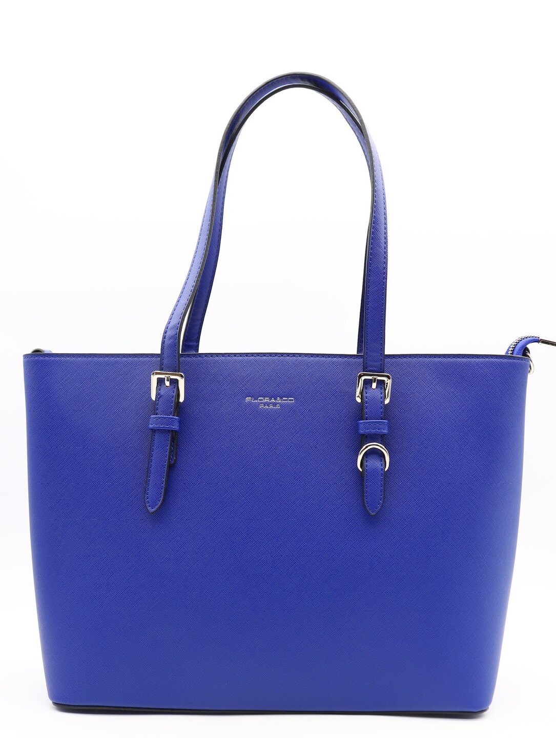 Flora and Co Saffiano Bag Cobalt Blue