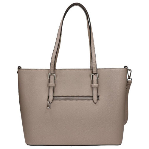 Flora and Co Saffiano Bag Taupe