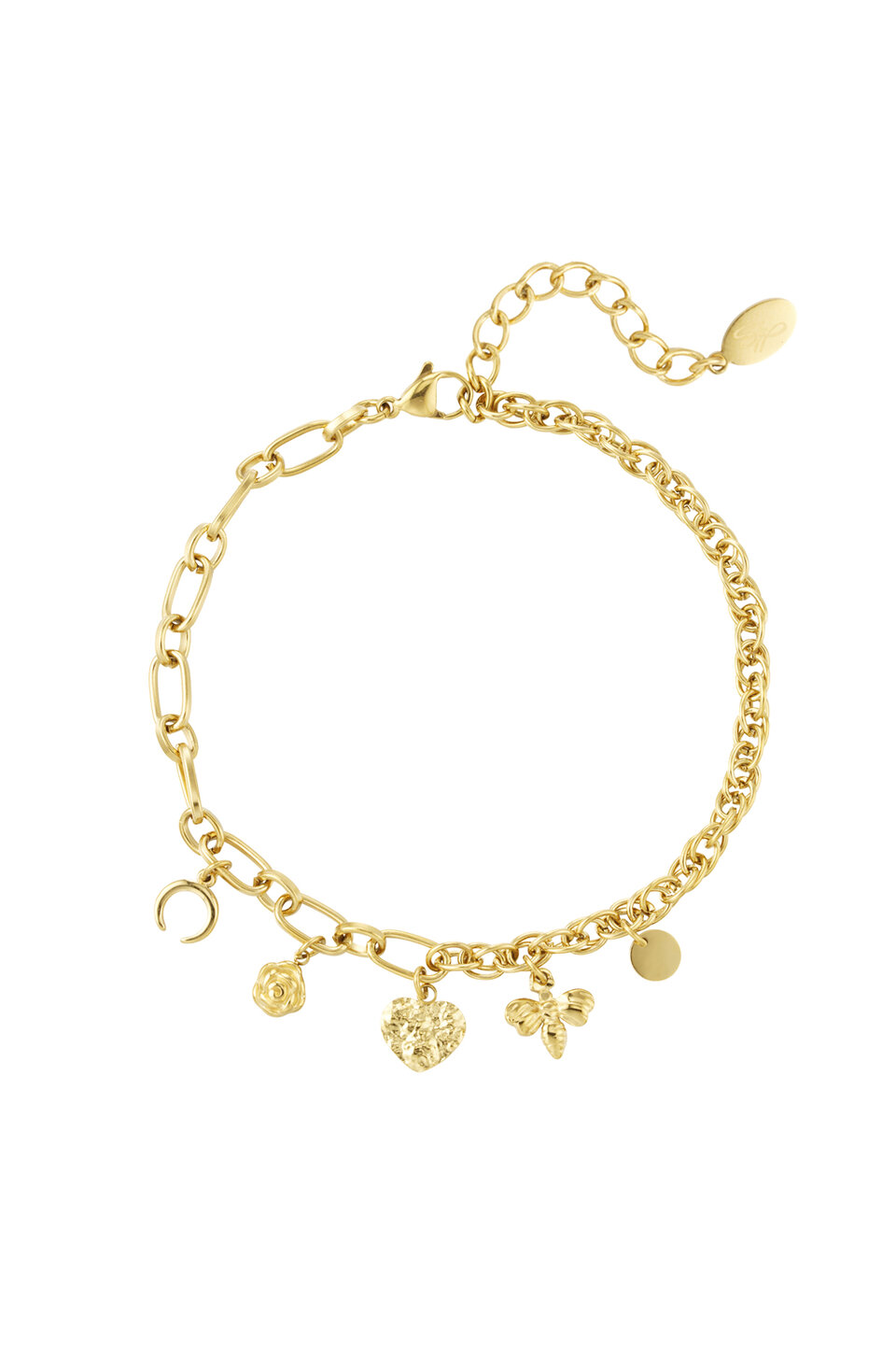 Charm bracelet Gold