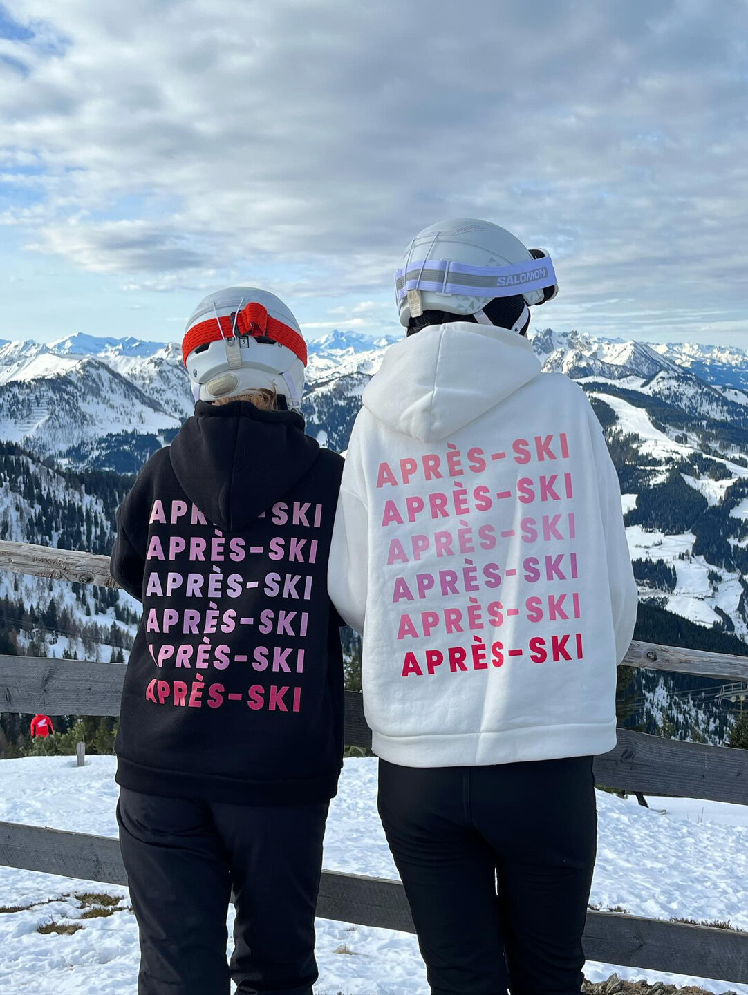 Apr&eacute;s Ski Hoodie White