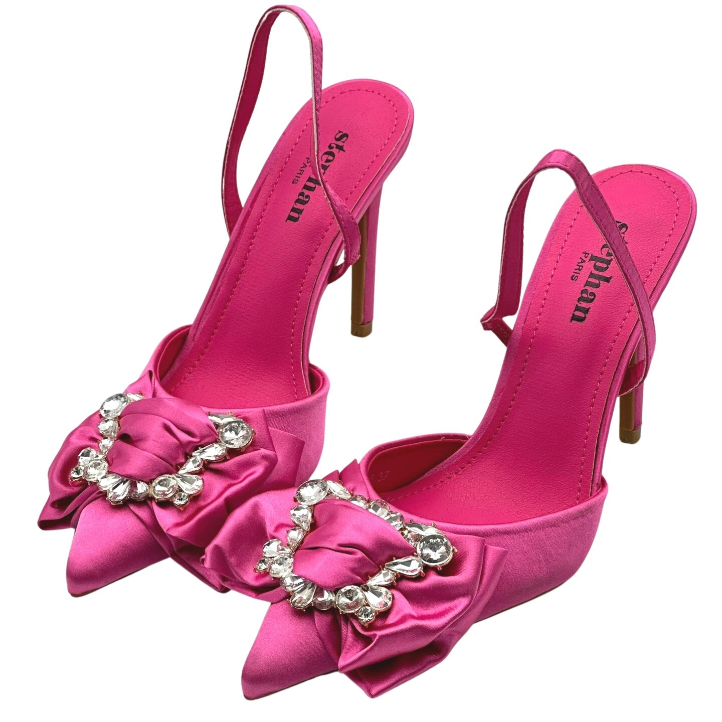 Bow Glam Heels Pink