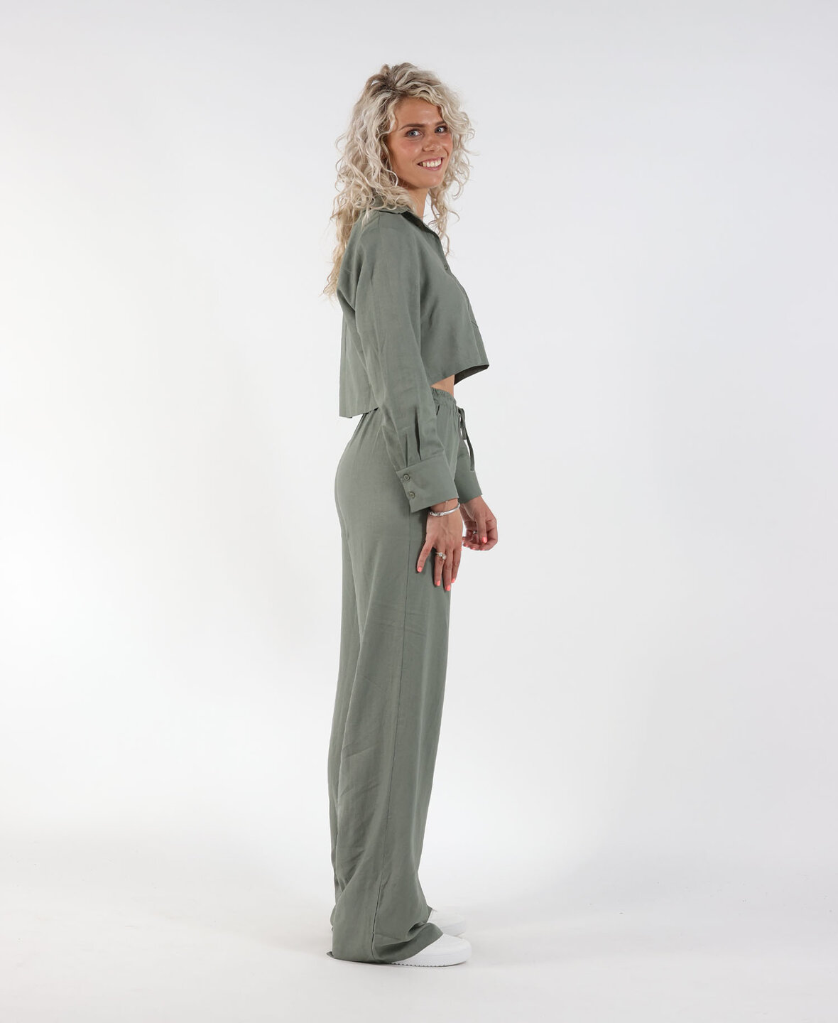 Linen Pants Khaki (TALL)