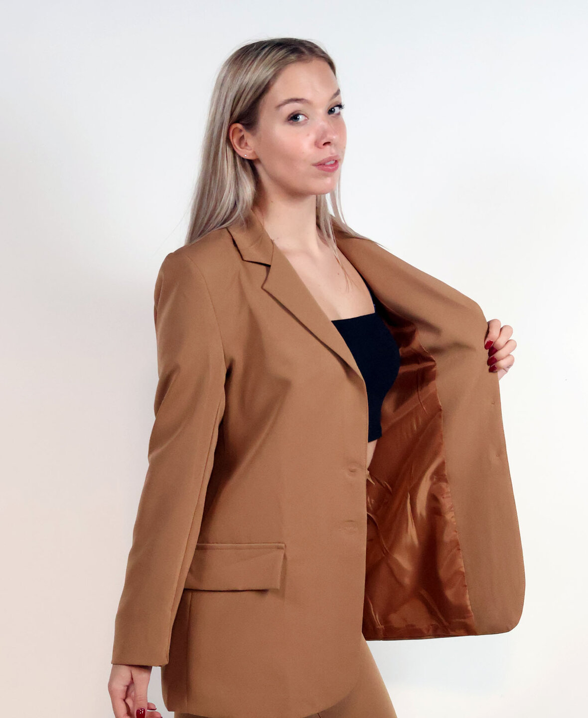 Sanne Blazer Camel