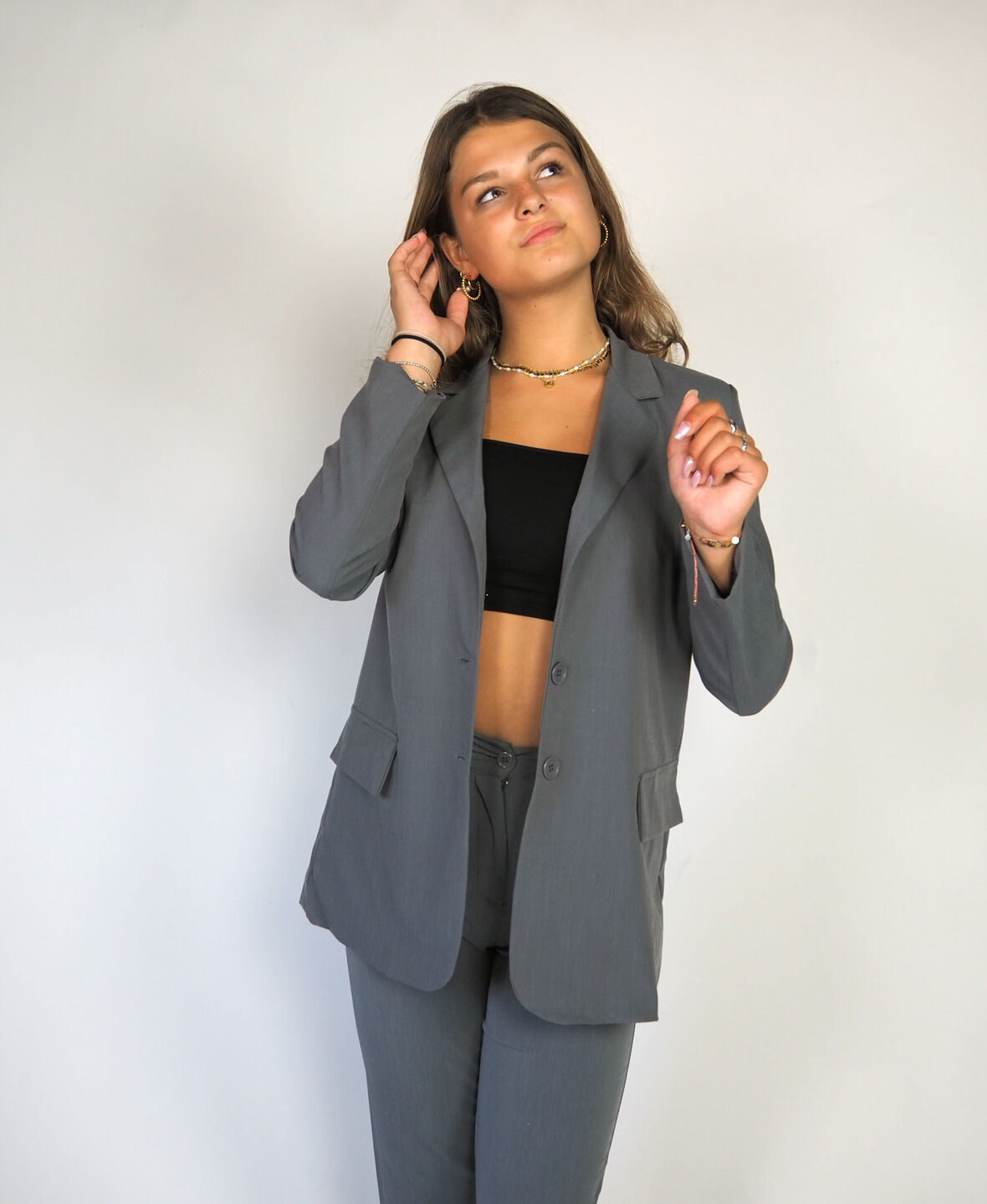 Sanne Blazer Grey