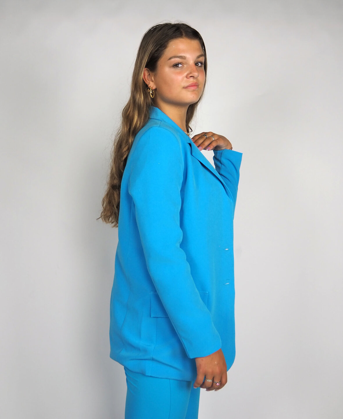 Sanne Blazer Skyblue