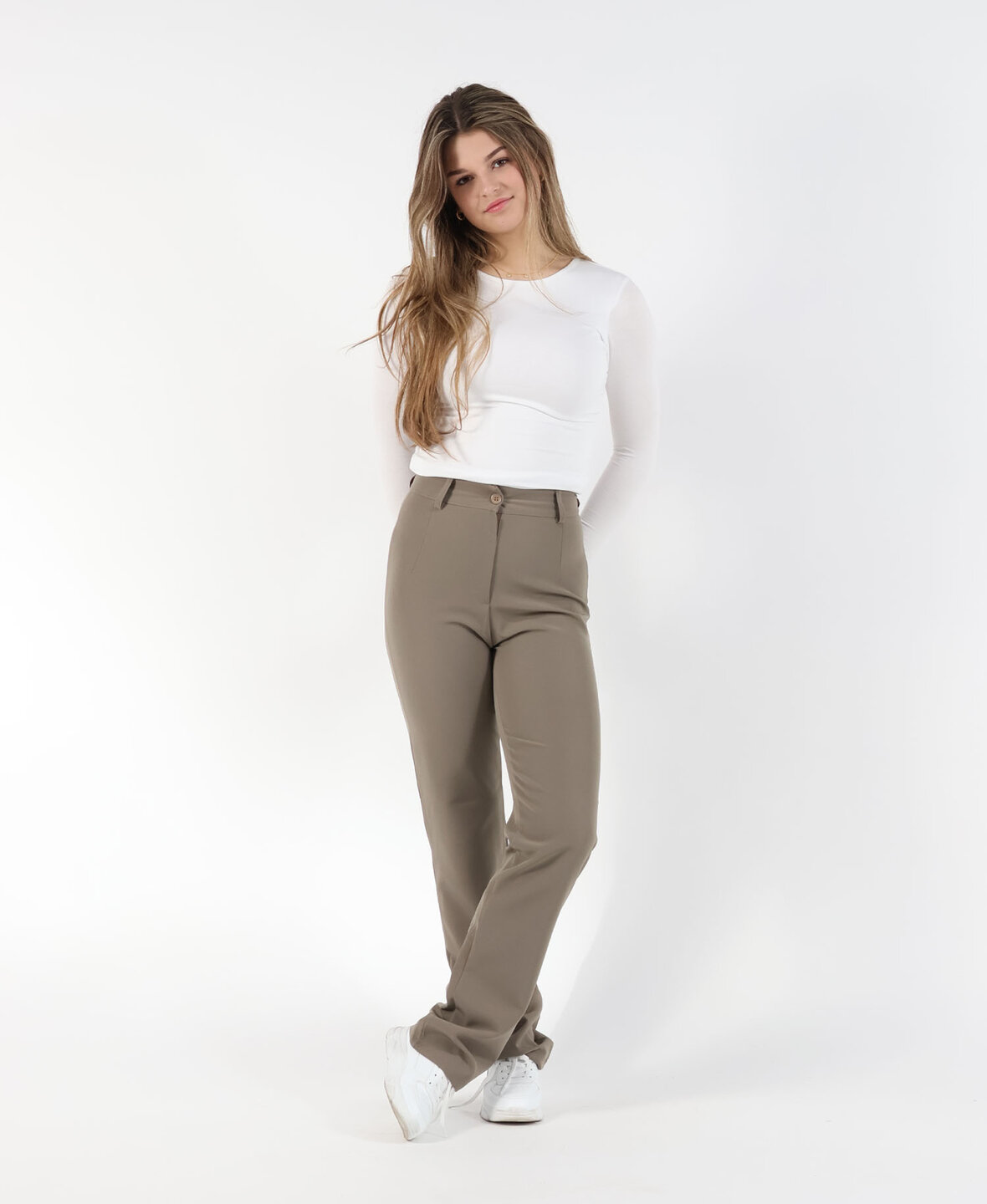 Sanne Pants Taupe