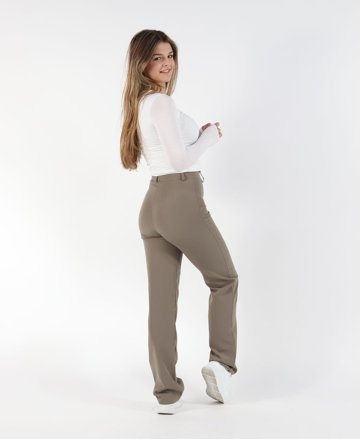 Sanne Pants Taupe