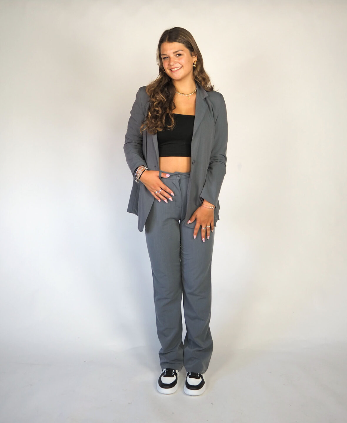 Sanne Pants Grey