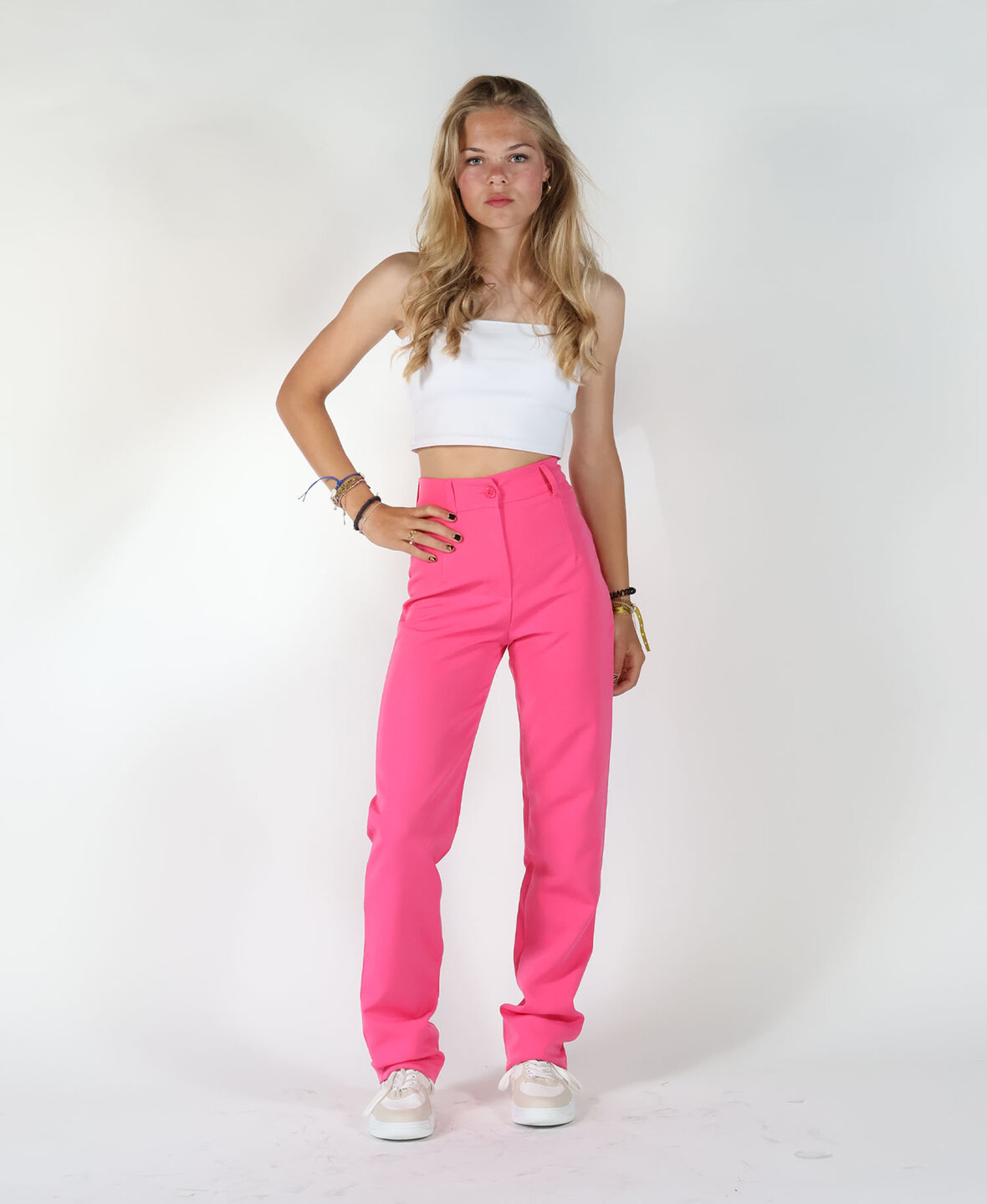 Sanne Pants Hot Pink