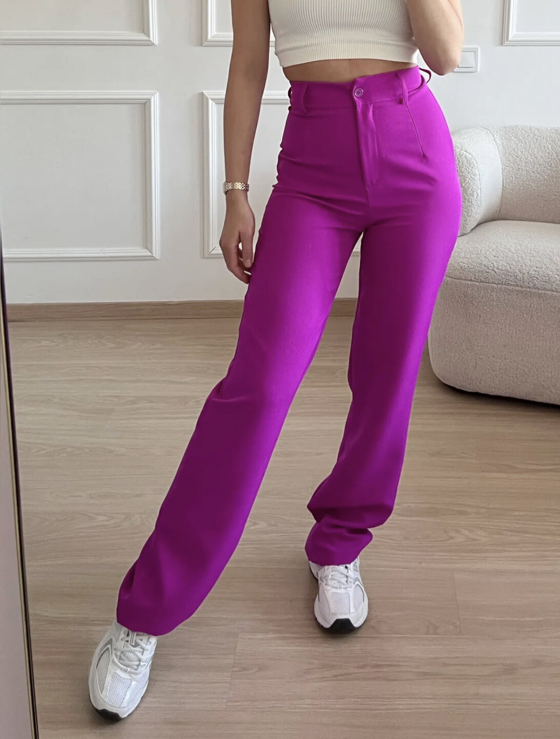 Sanne Pants Fuchsia