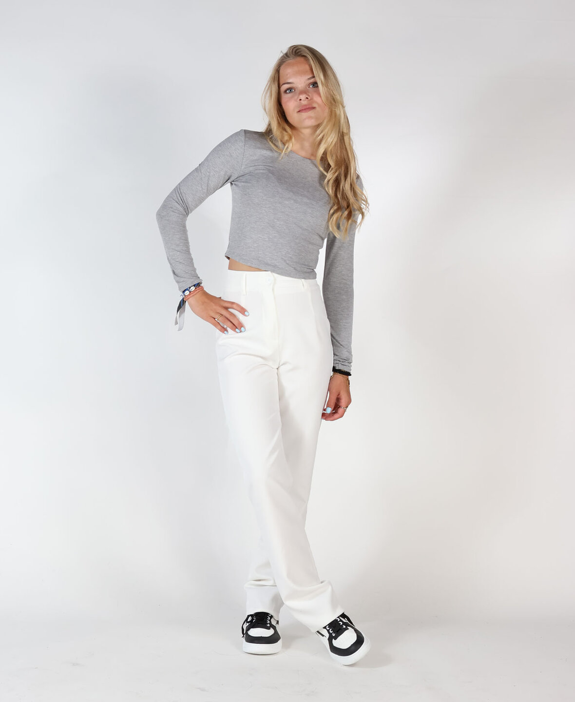 Sanne Pants White