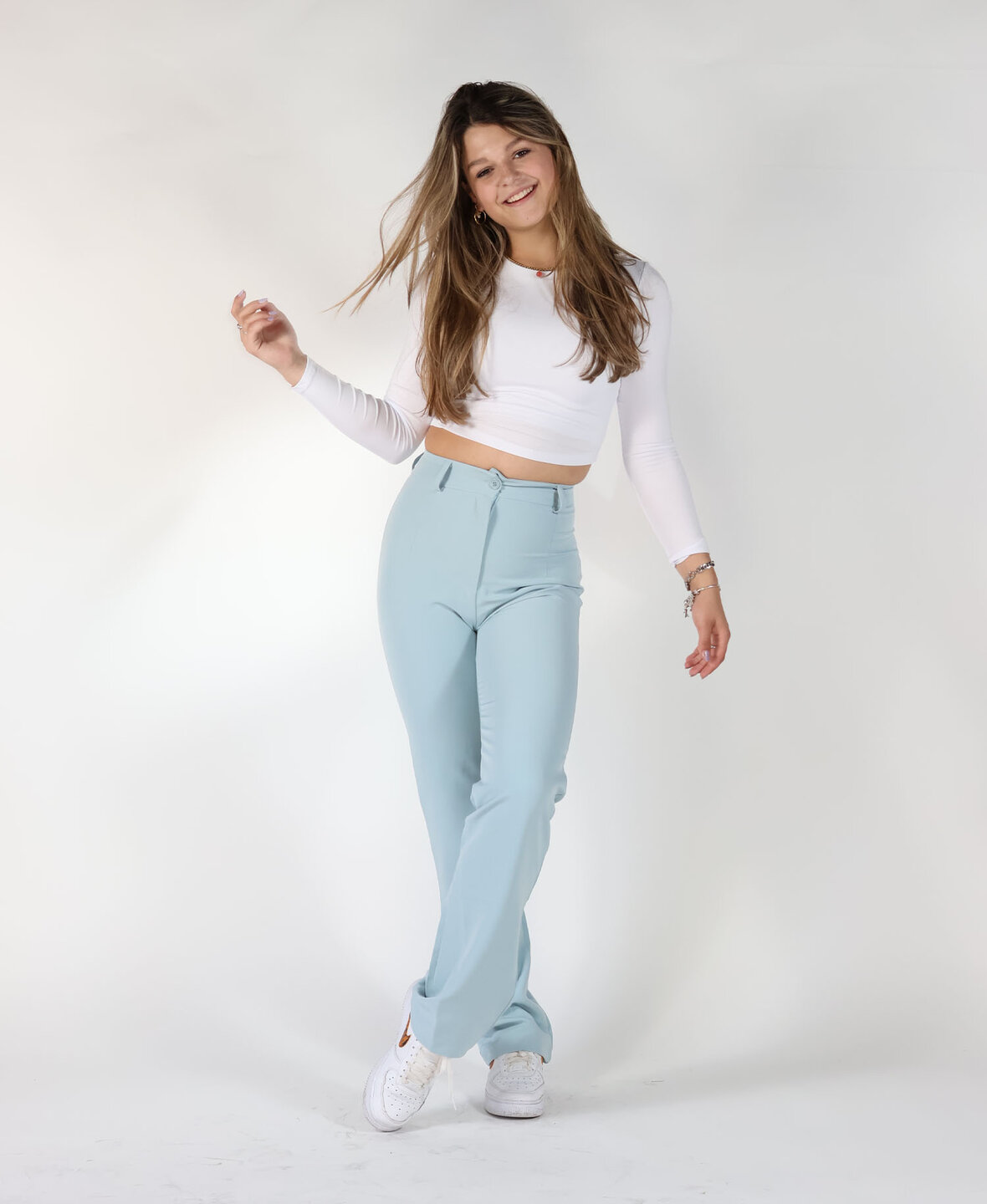 Sanne Pants Iceblue