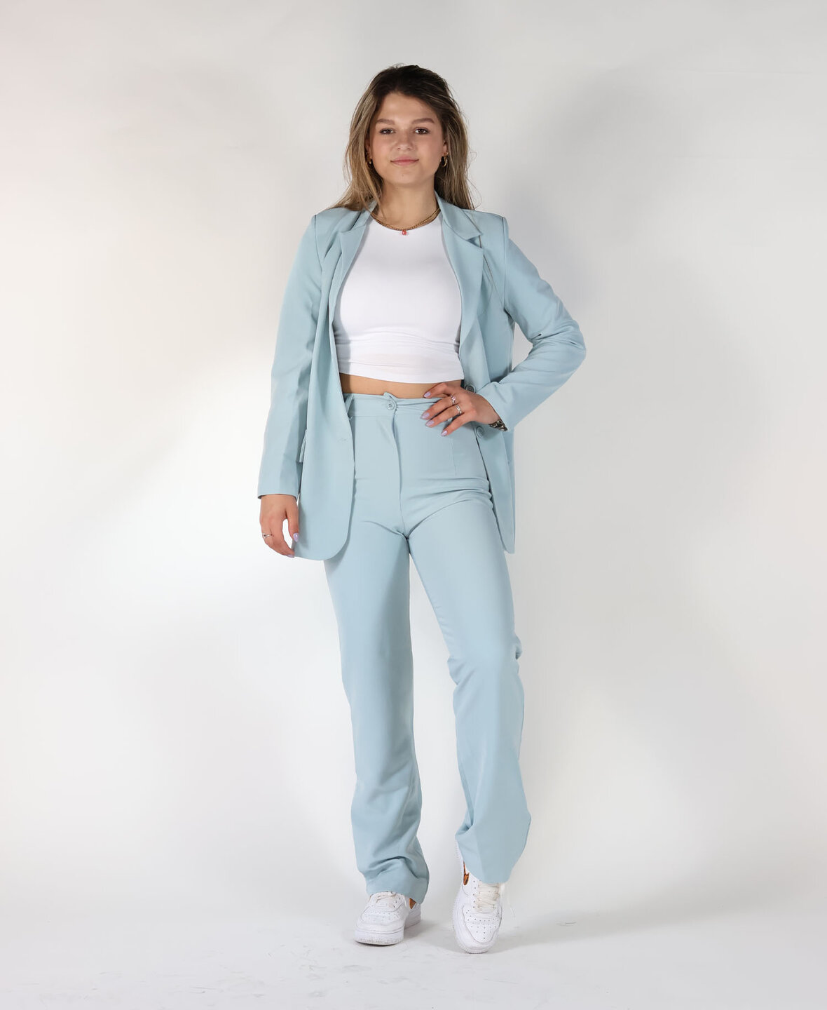 Sanne Pants Iceblue