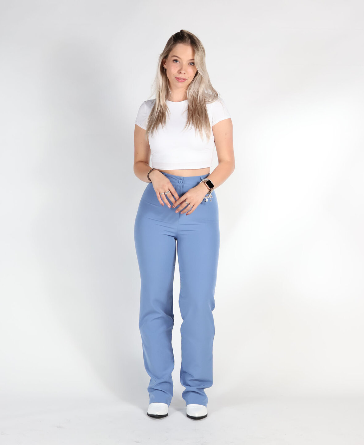 Sanne Pants Denim Blue