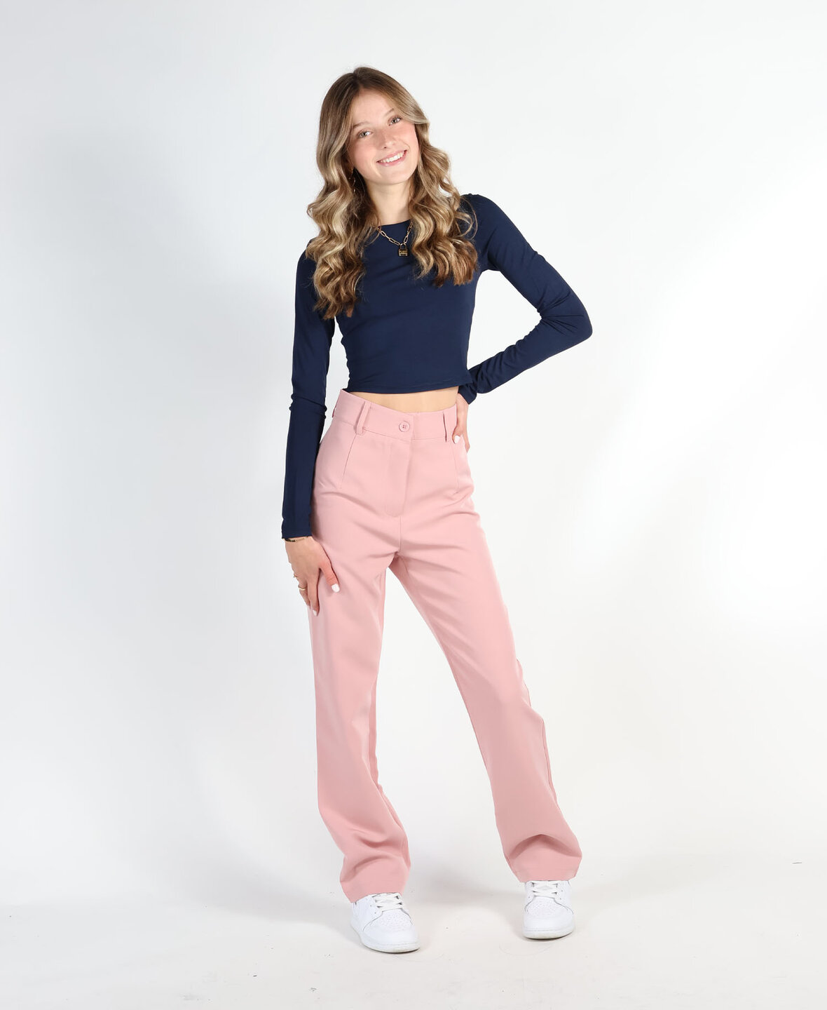 Sanne Pants Blush (PETITE)