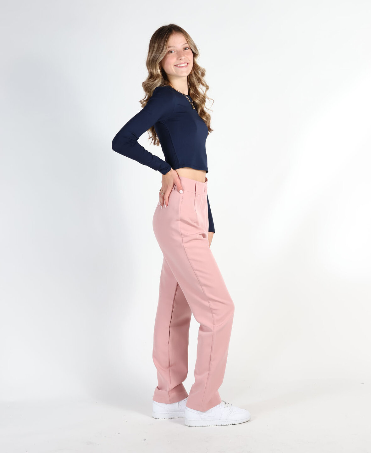 Sanne Pants Blush (PETITE)