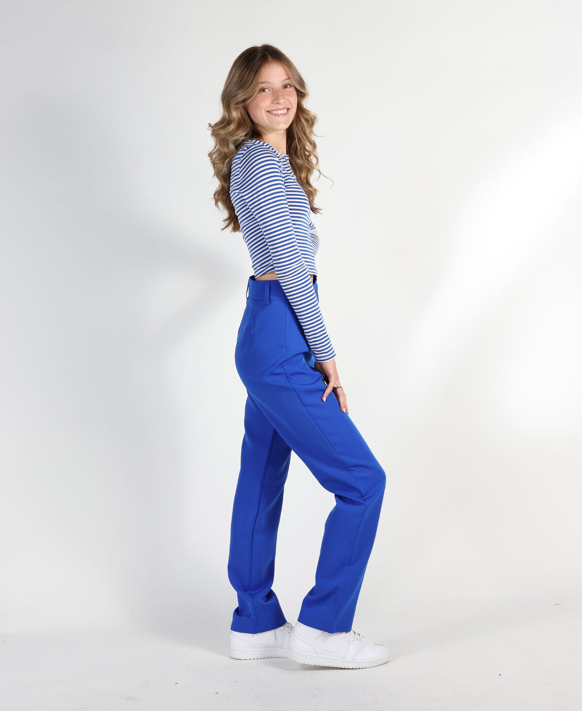 Sanne Pants Blue (PETITE)