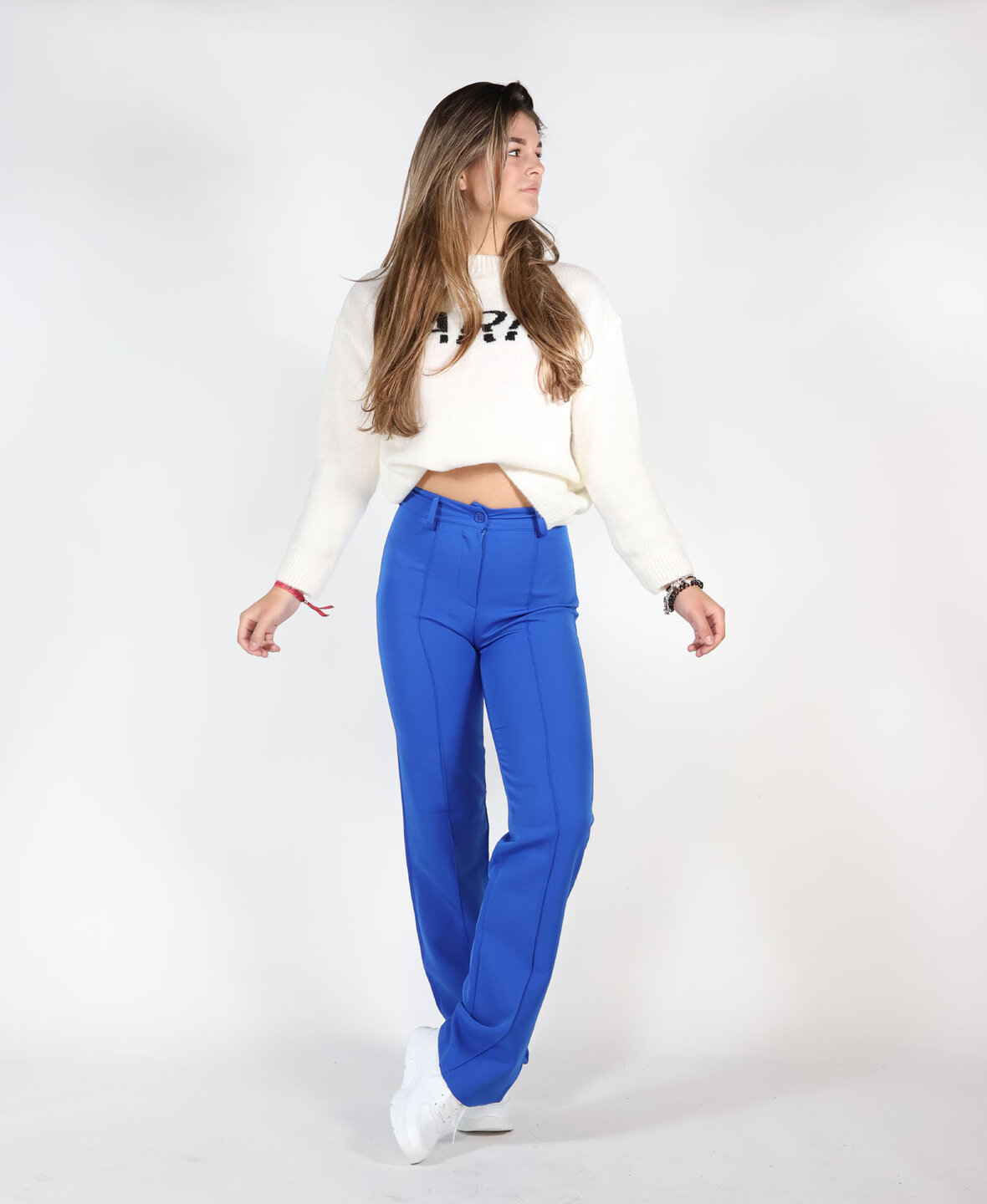 Sanne Stripe Pants Blue (TALL)