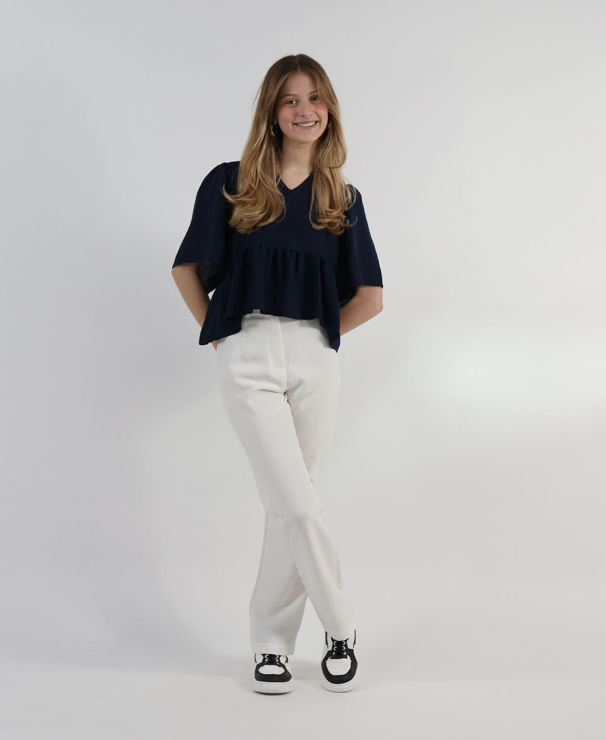 Sanne Pants White (PETITE)