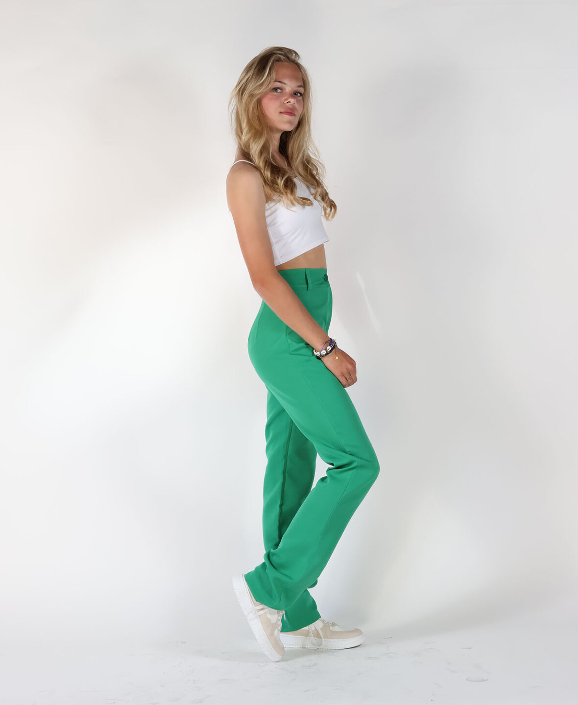 Sanne Pants Everest Green