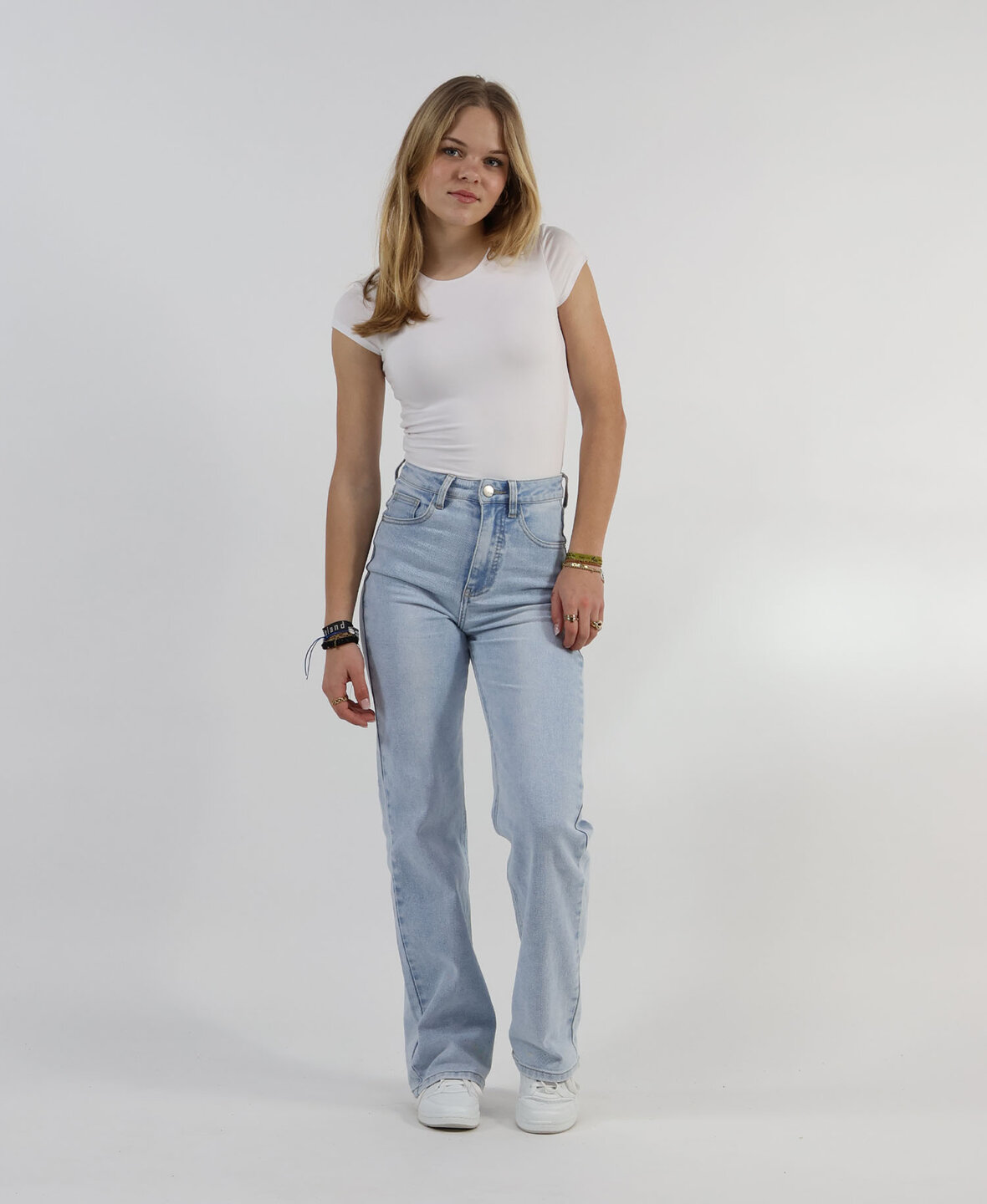 High Waist Wide Leg Jeans 2555