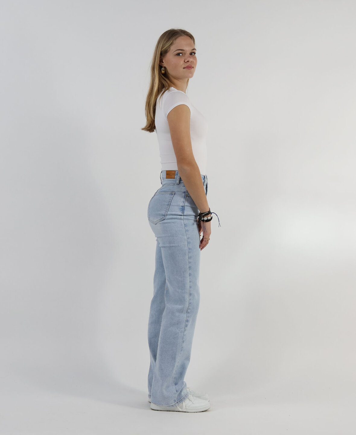 High Waist Wide Leg Jeans 2555