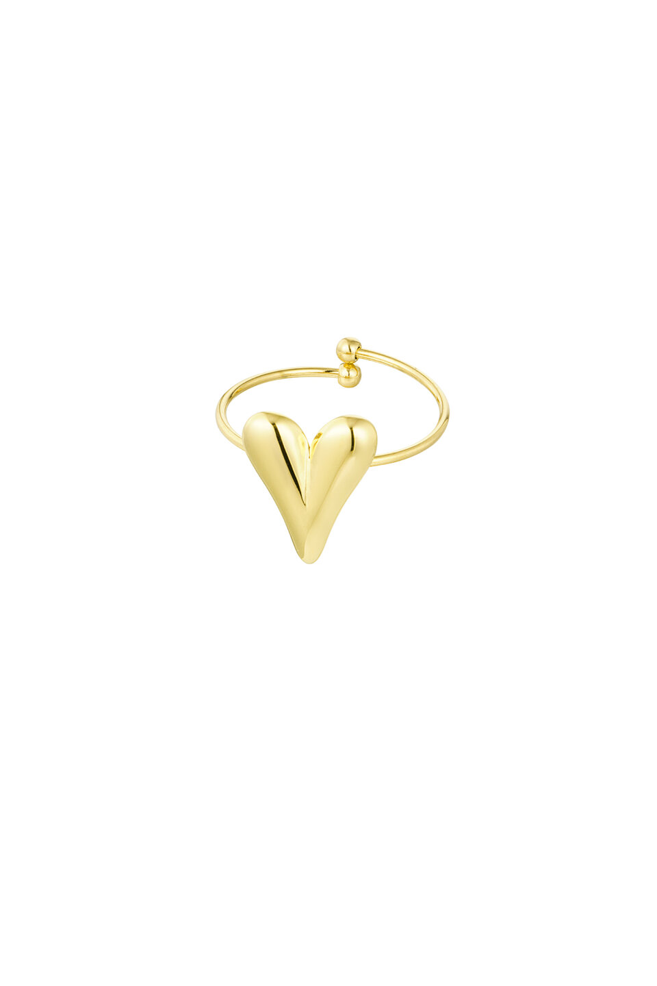 Classic Heart ring Gold