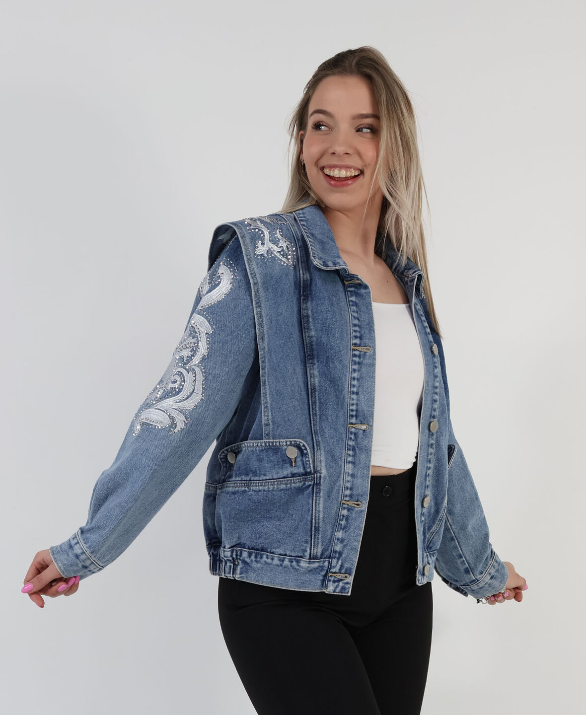 BeauStore Glam Jacket Blue