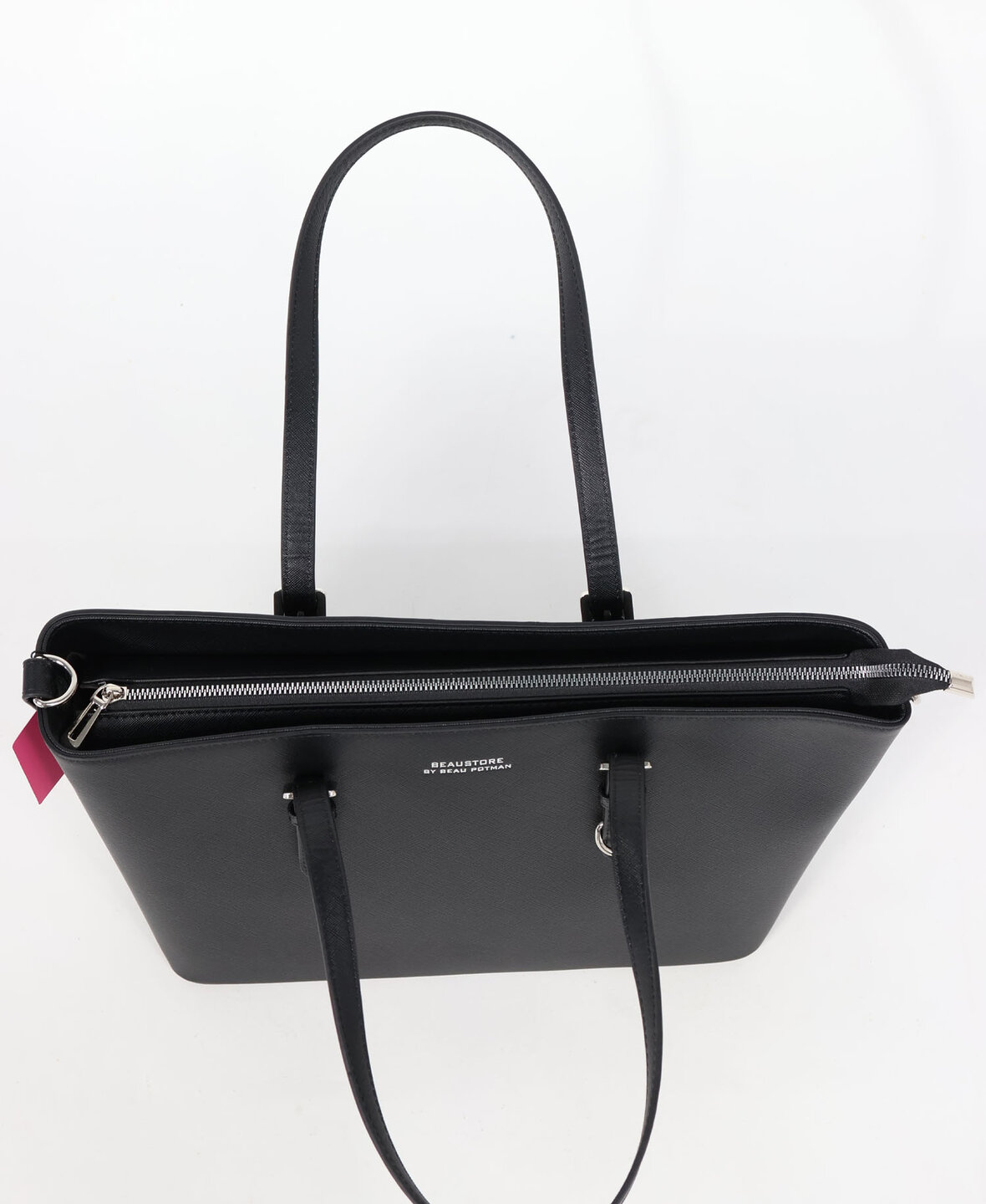 BeauStore X Flora en Co Saffiano Bag Black 