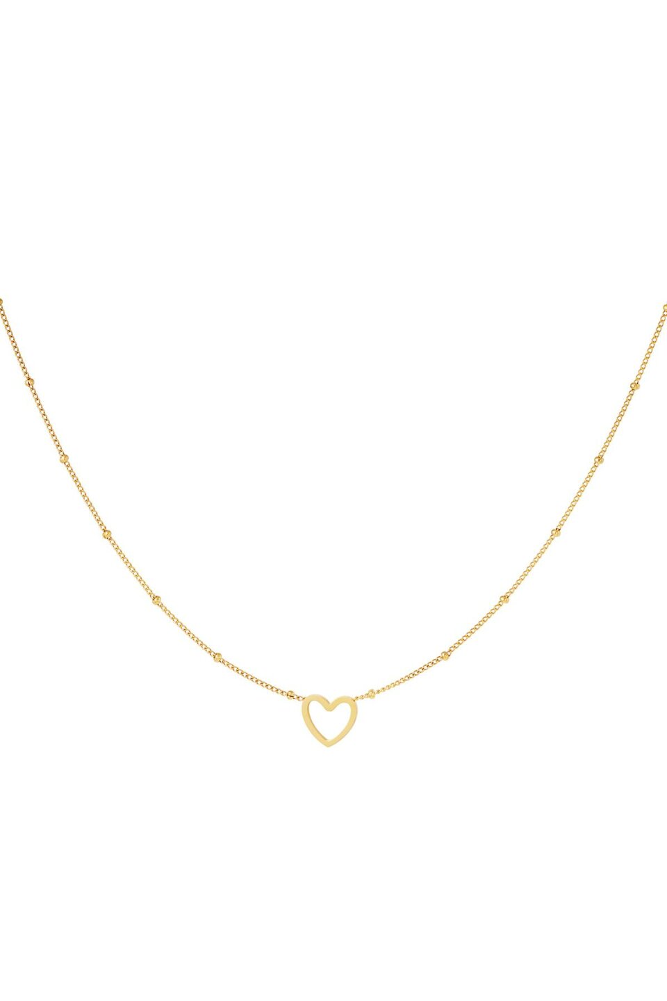 Necklace little heart gold