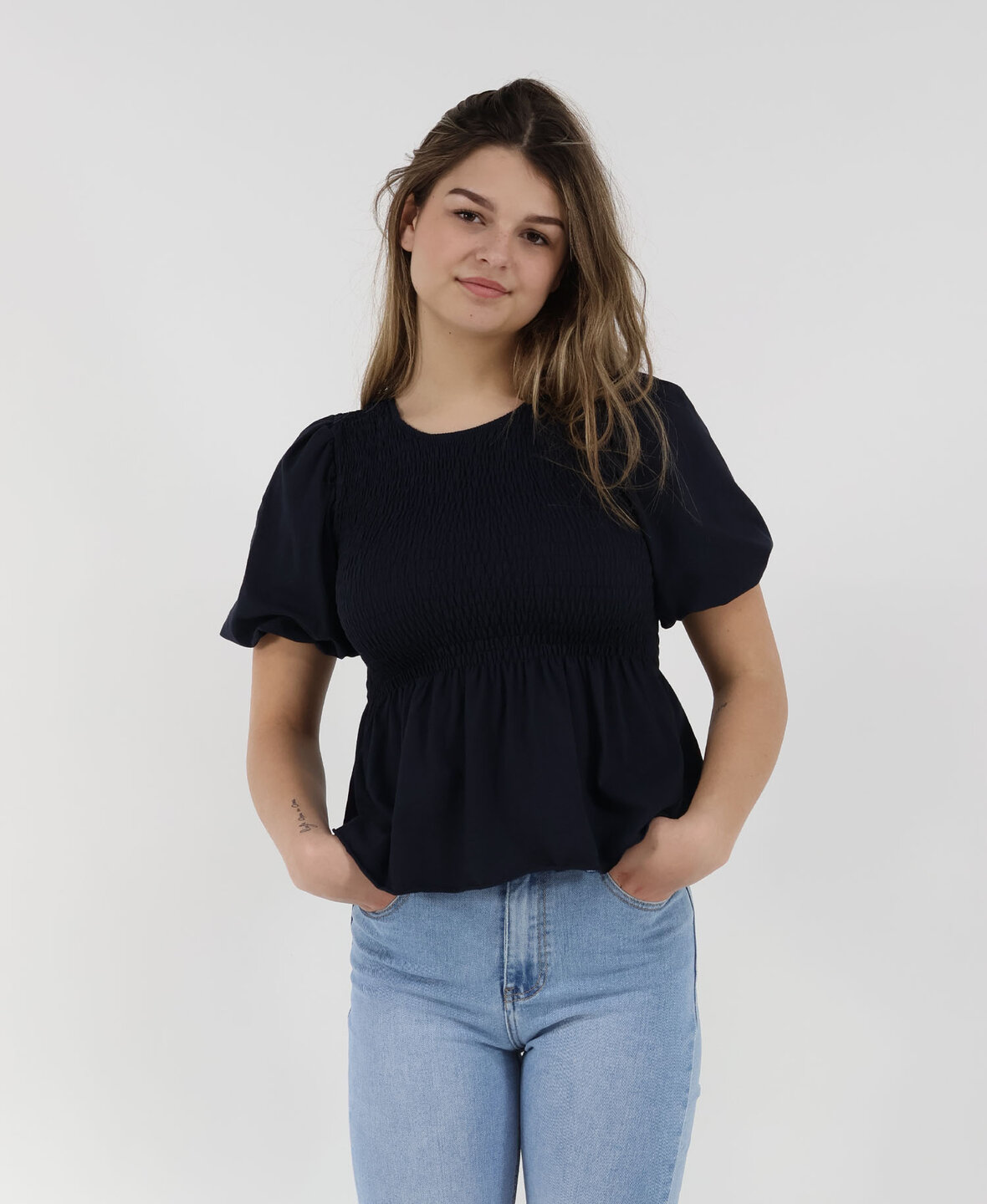 Zaya Top Navy Blue