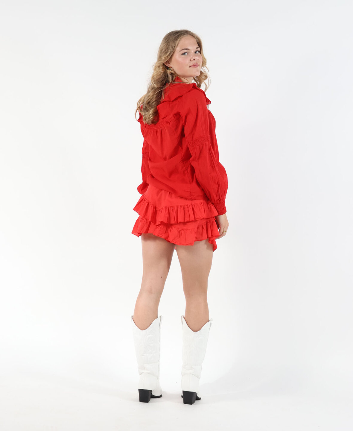 Eliva Skort Red