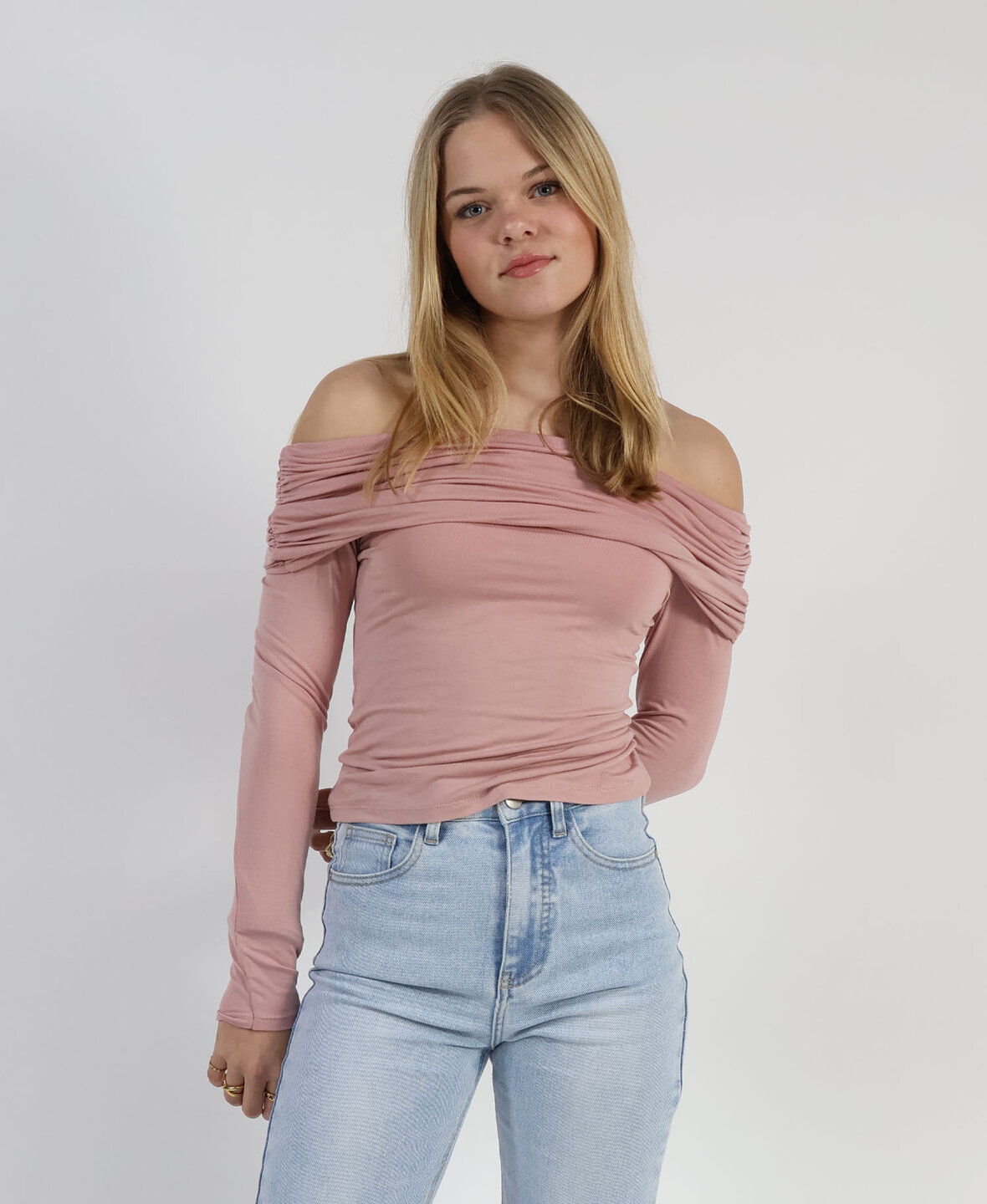 Off The Shoulder Top Blush