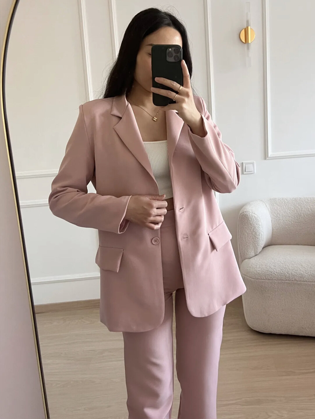 Sanne Blazer Blush