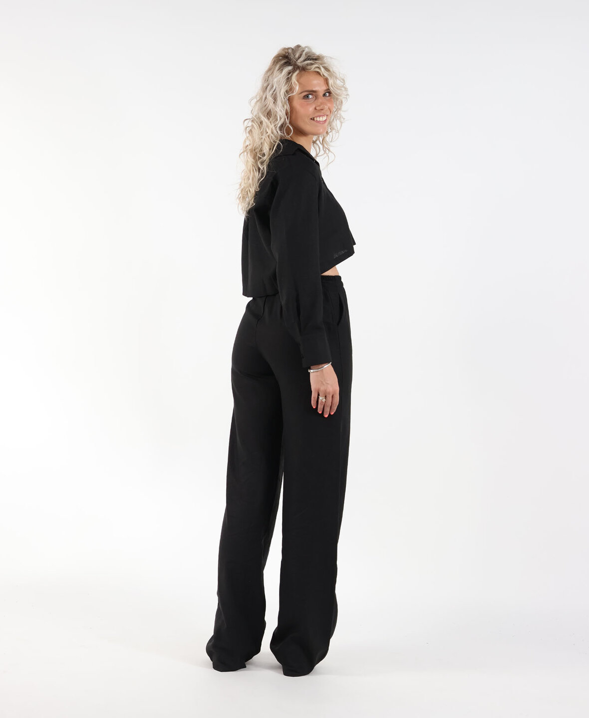 Linen Pants Black (TALL)