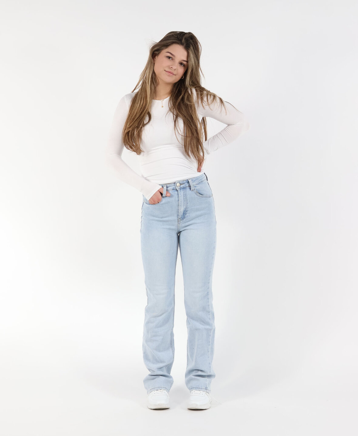 High Waist Wide Leg Jeans 2235 (TALL)