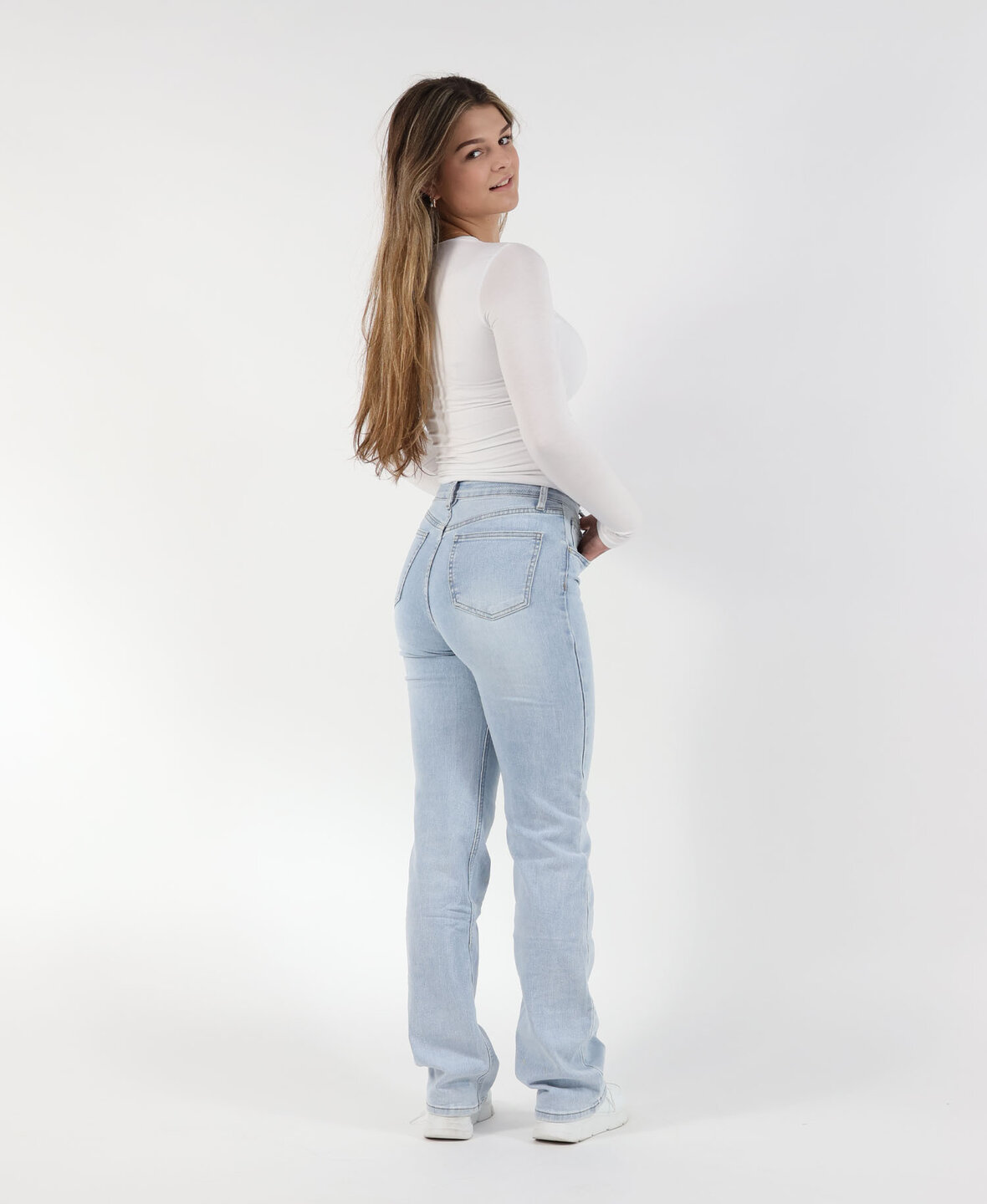 High Waist Wide Leg Jeans 2235 (TALL)