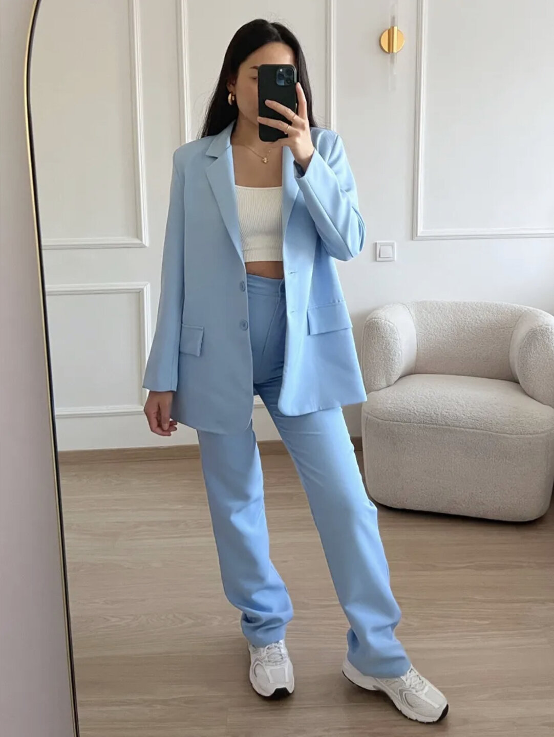 Sanne Blazer Babyblue