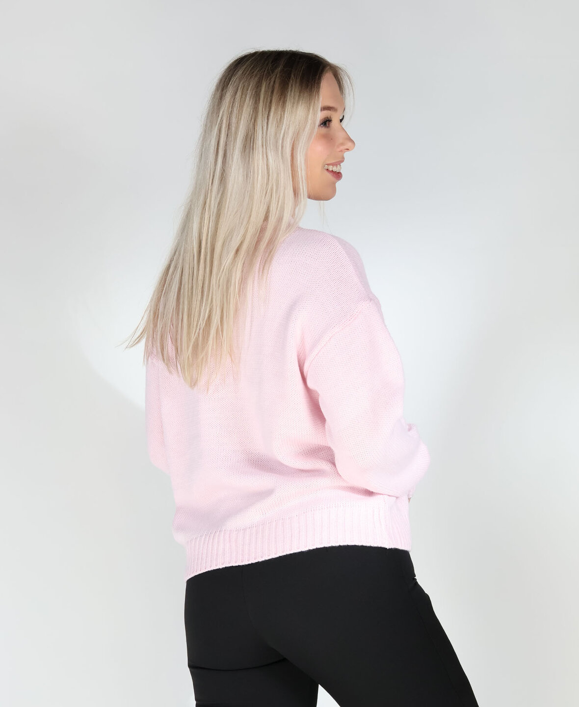 USA Lurex Sweat Pink