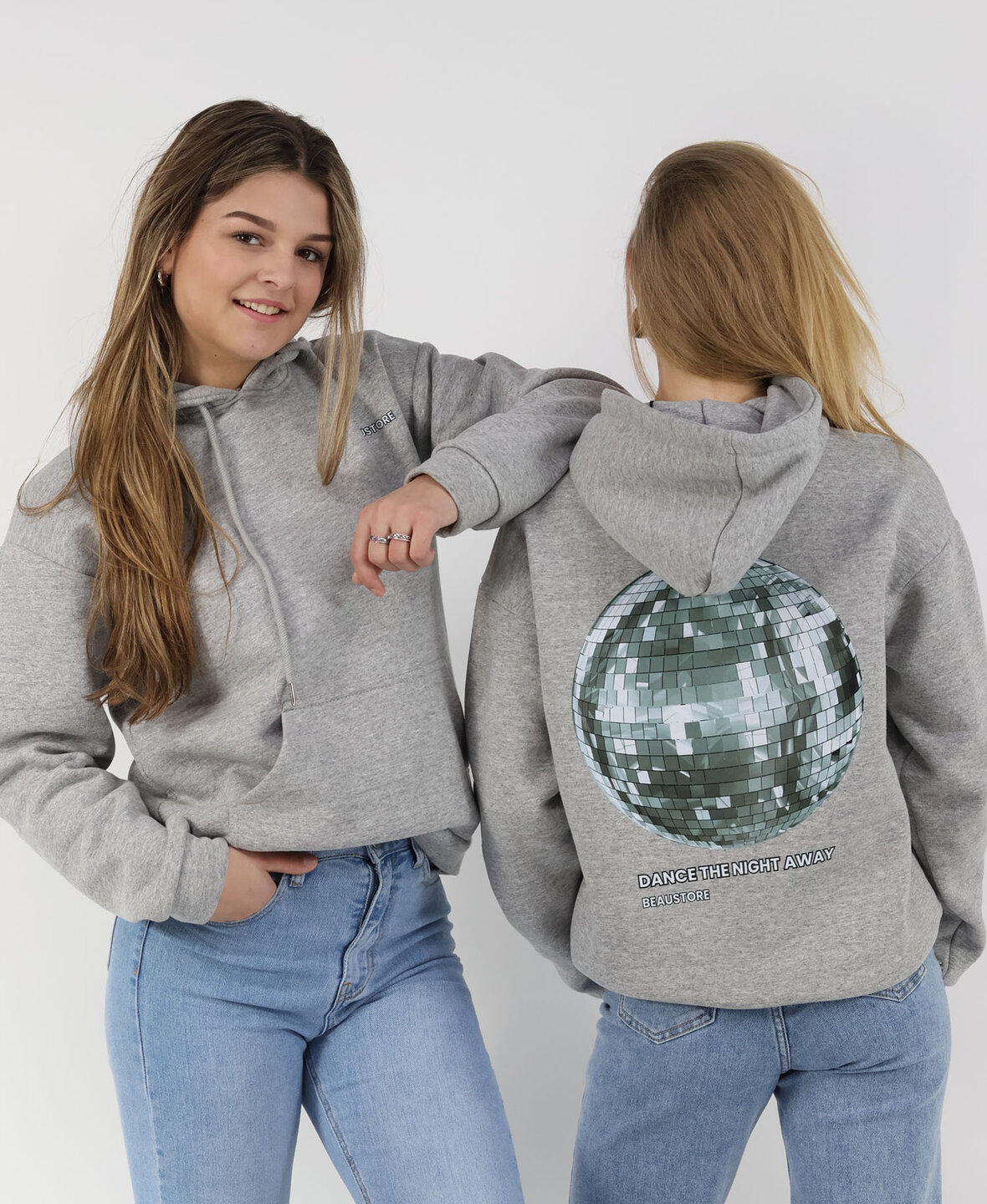 Disco Hoodie Grey