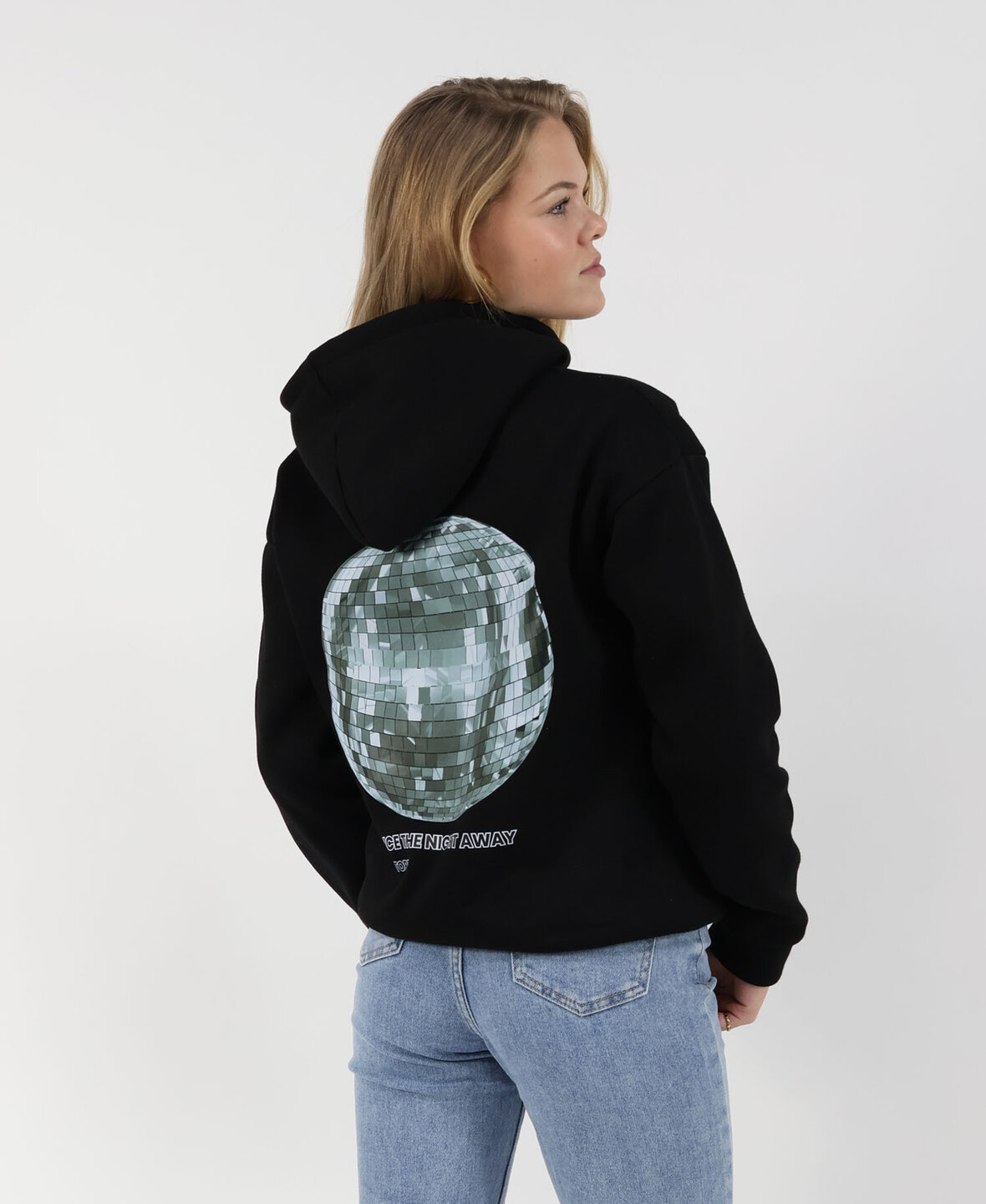 Disco Hoodie Black