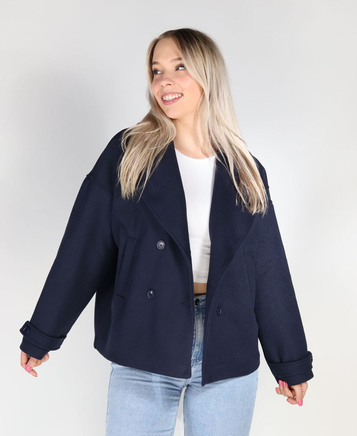 Stockholm Jacket Navy Blue