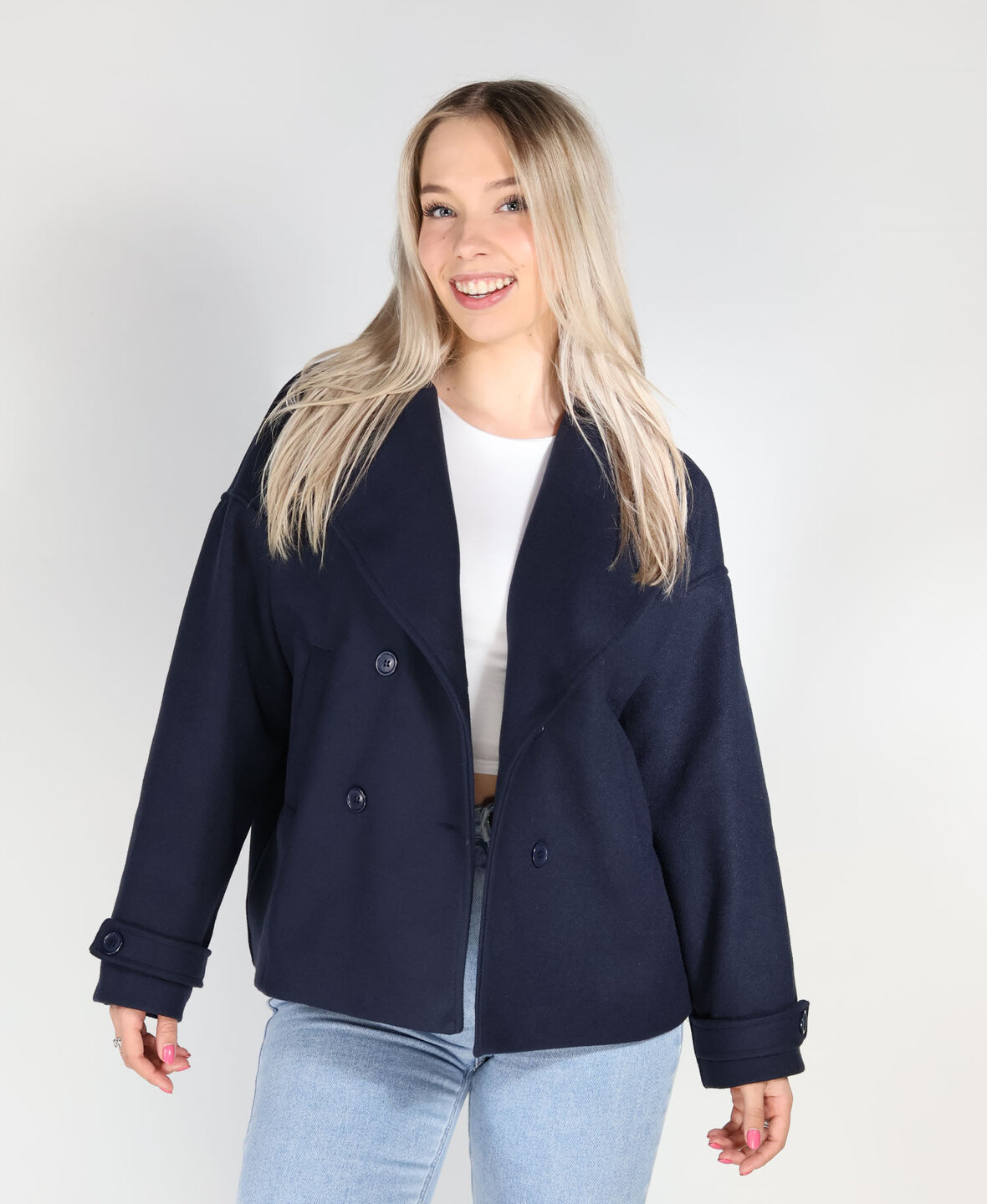 Stockholm Jacket Navy Blue