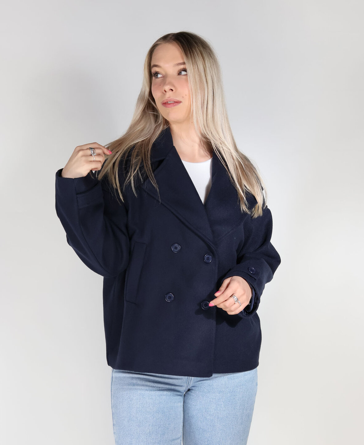 Stockholm Jacket Navy Blue